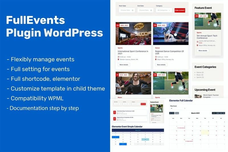 FullEvents – Event Plugin WordPress