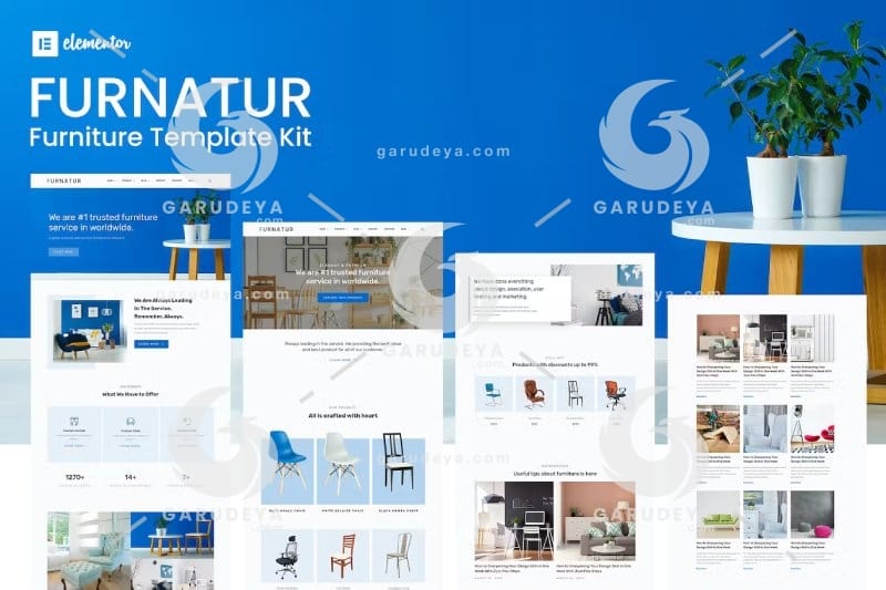 Furnatur – Furniture eCommerce Elementor Template Kit