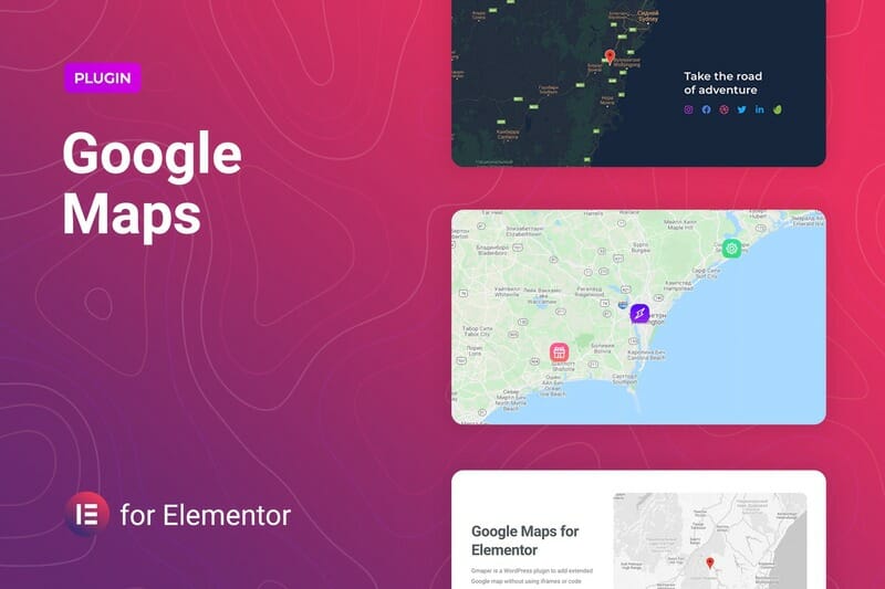 GMaper – Google Maps for Elementor