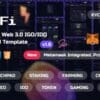 GamFi - Metaverse Web3 IGO Launchpad HTML5 Template