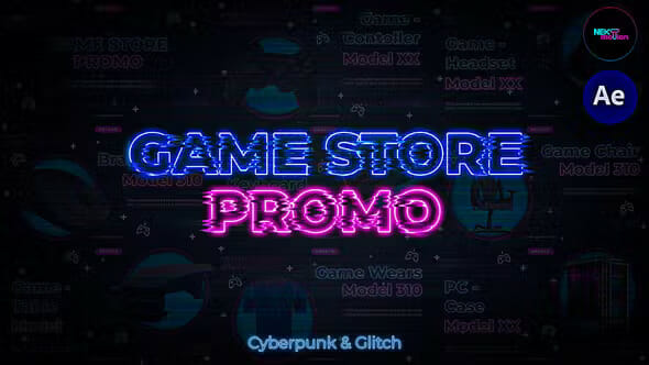 Game Store Promo VideoHive 33671372