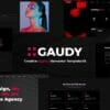 Gaudy – Dark Digital Agency Elementor Template Kit