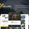 Gedung- Contractor & Building Construction Elementor Template Kit