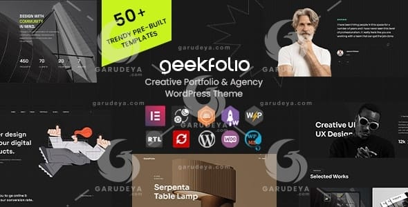Geekfolio - Elementor Creative Portfolio & Agency WordPress Theme