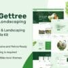 Gettree – Garden & Landscaping Elementor Template Kit