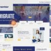 Gimmigrate - Immigration & Visa Consulting Elementor Template Kit