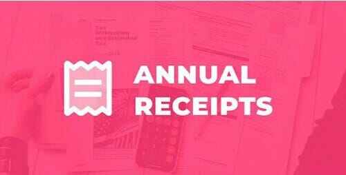 GiveWP Annual Receipts Addon