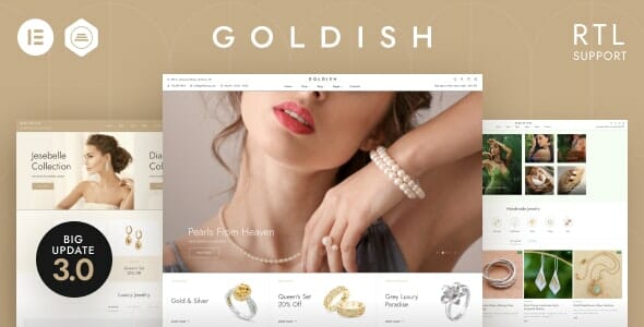 Goldish – Jewelry Store WooCommerce Theme