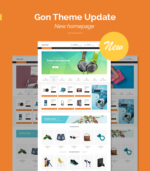 Gon - Responsive Multi-Purpose WordPress Theme