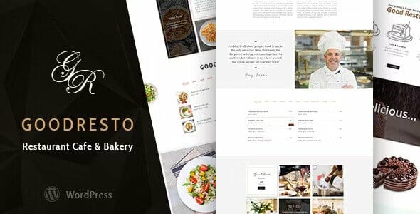 GoodResto – Restaurant WordPress Theme + Woocommerce