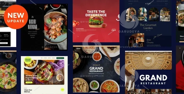 Grand Restaurant WordPress Theme