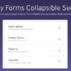 Gravity Forms Collapsible Sections Add-On