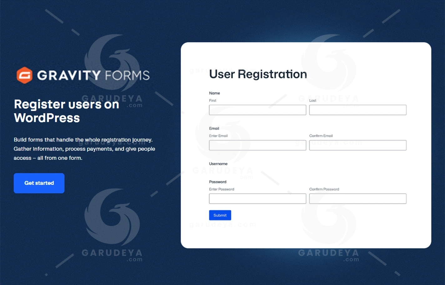 Gravity Forms User Registration Add-On