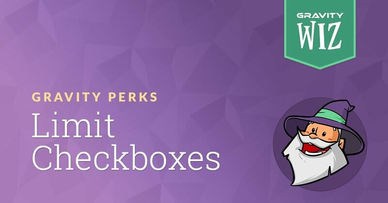 Gravity Perks Limit Checkboxes