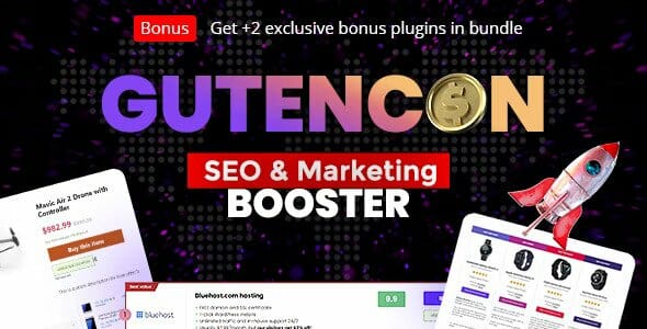 Gutencon – Marketing and SEO Booster, Listing and Review Builder for Gutenberg