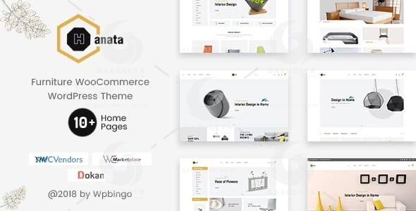 Hanata - Marketplace WooCommerce Furniture Theme