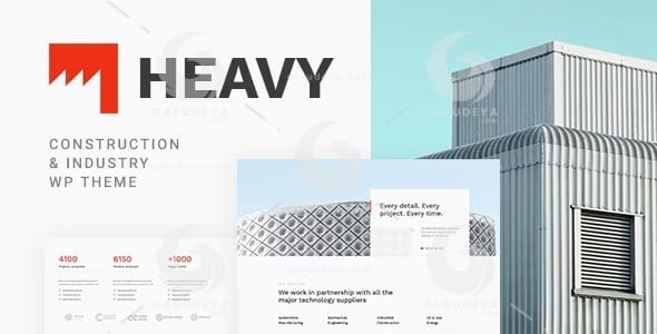 Heavy - Construction and Industrial WordPress Theme