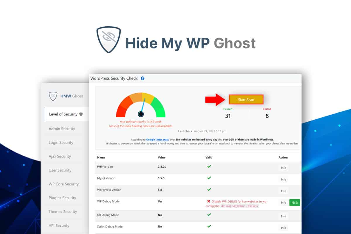 Hide My WP Ghost