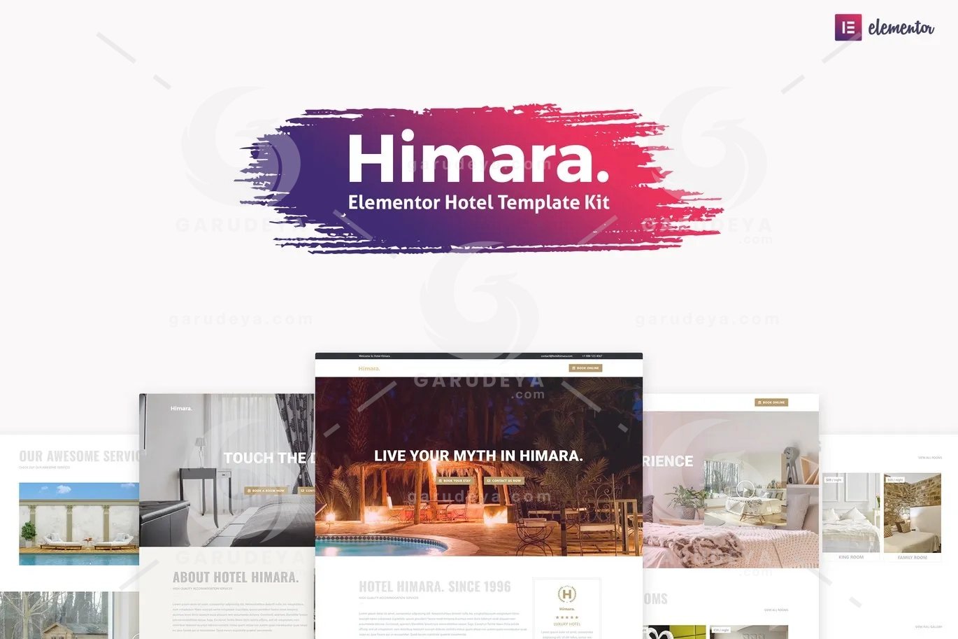 Himara – Hotel Elementor Template Kit