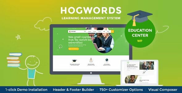 Hogwords School, University & Education Center WordPress Theme