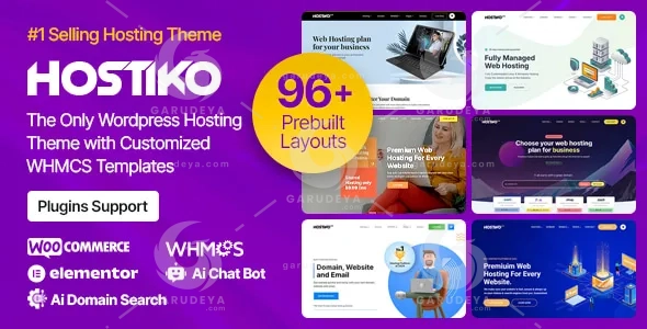 Hostiko – Hosting WordPress & WHMCS Theme