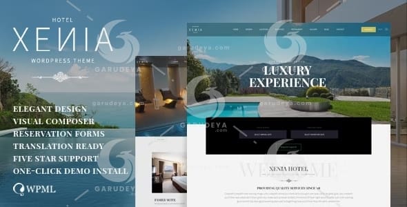 Hotel Xenia – Resort & Booking WordPress Theme