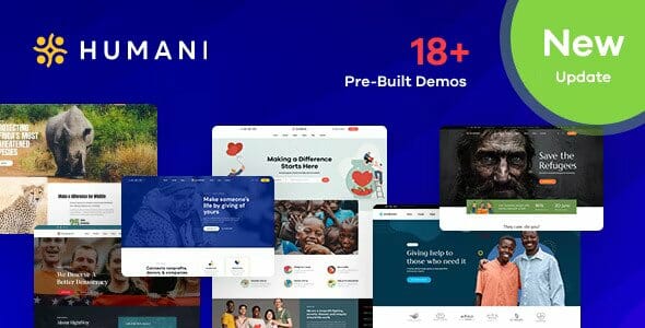 Humani - Nonprofit & Charity WordPress Theme