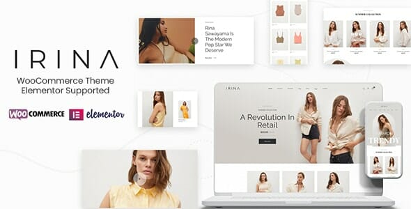 IRINA - Elementor WooCommerce Theme