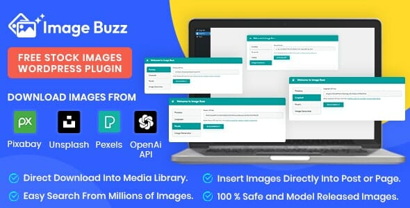 Image Buzz – Free Stock Images WordPress Plugin