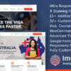 Immigration law, Visa services support, Migration Agent Consulting WordPress Business Theme - ImmiEx