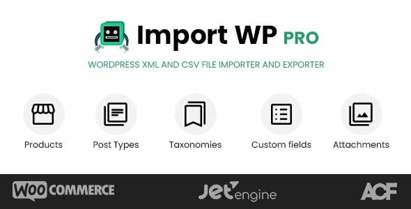 ImportWP Pro - WordPress XML & CSV Importer