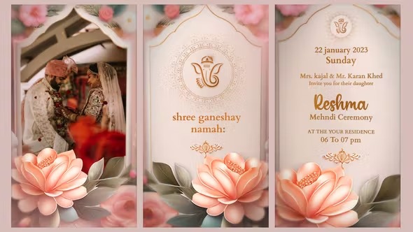 Indian Wedding Invitation VideoHive 51149487