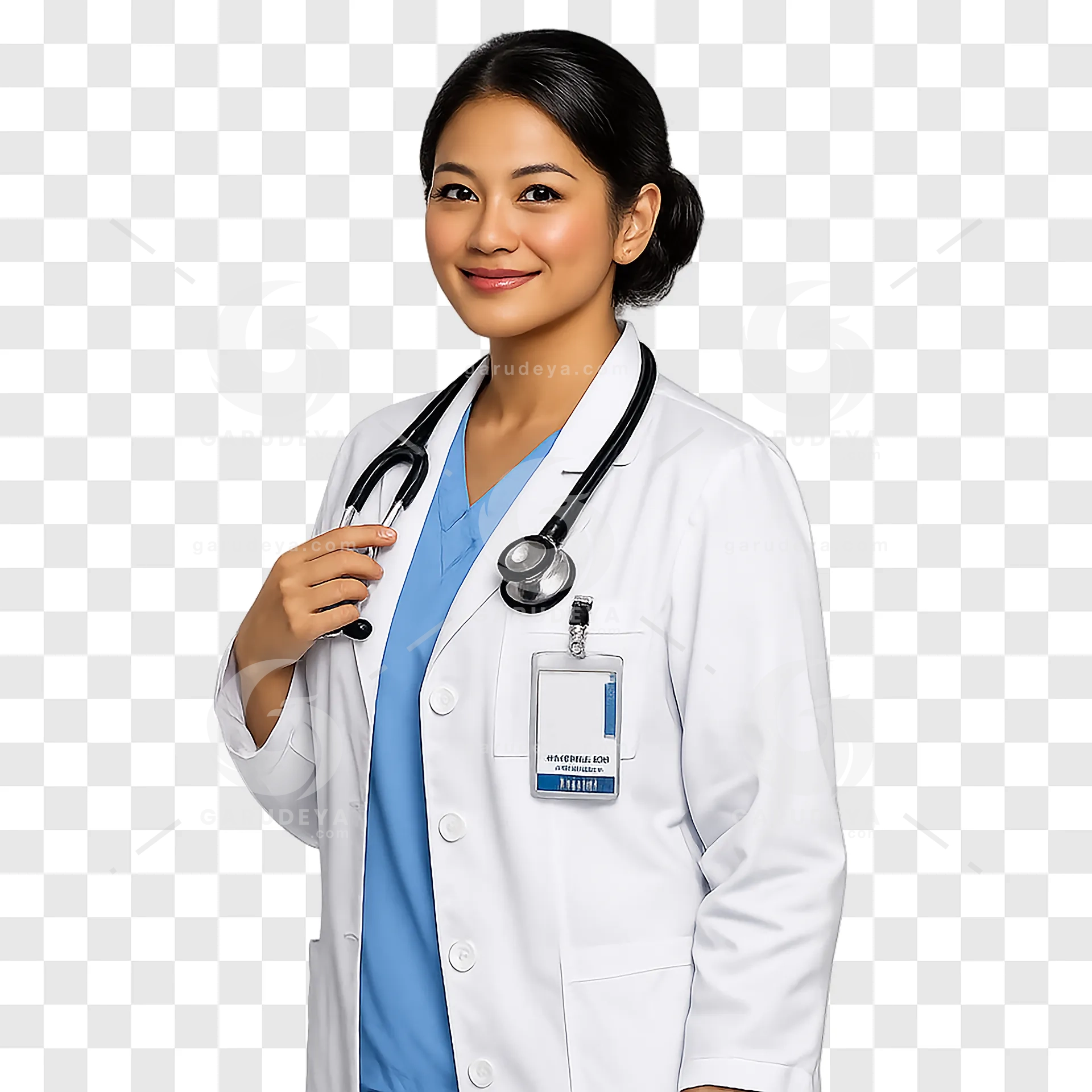 Indonesian Woman Doctor Transparent PNG