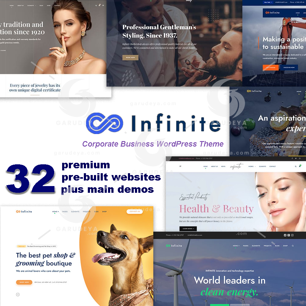 Infinite - Corporate Business WordPress Theme