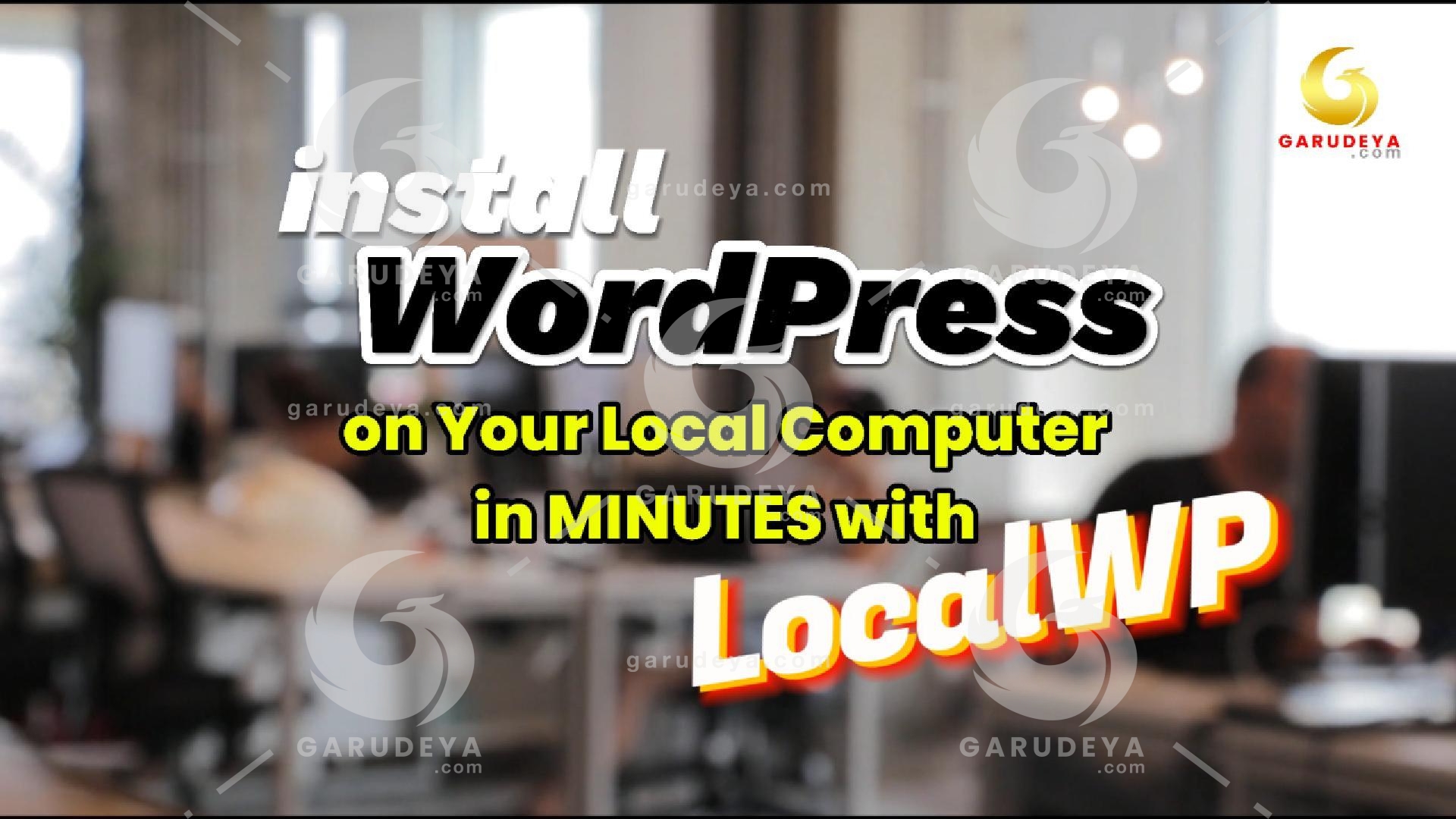 Install WordPress on Your Local Computer in MINUTES with LocalWP