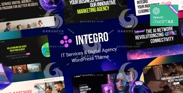 Integro - IT Services & Digital Agency WordPress Theme