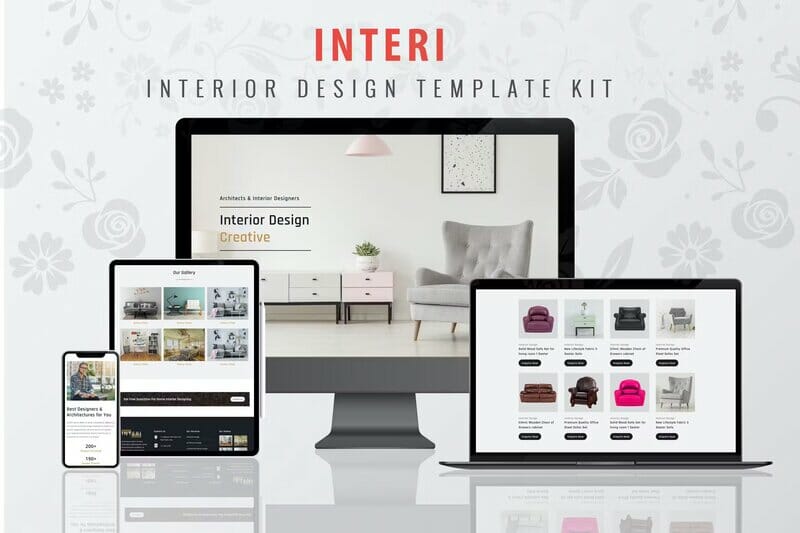 Interi - Interior Design Elementor Template Kit