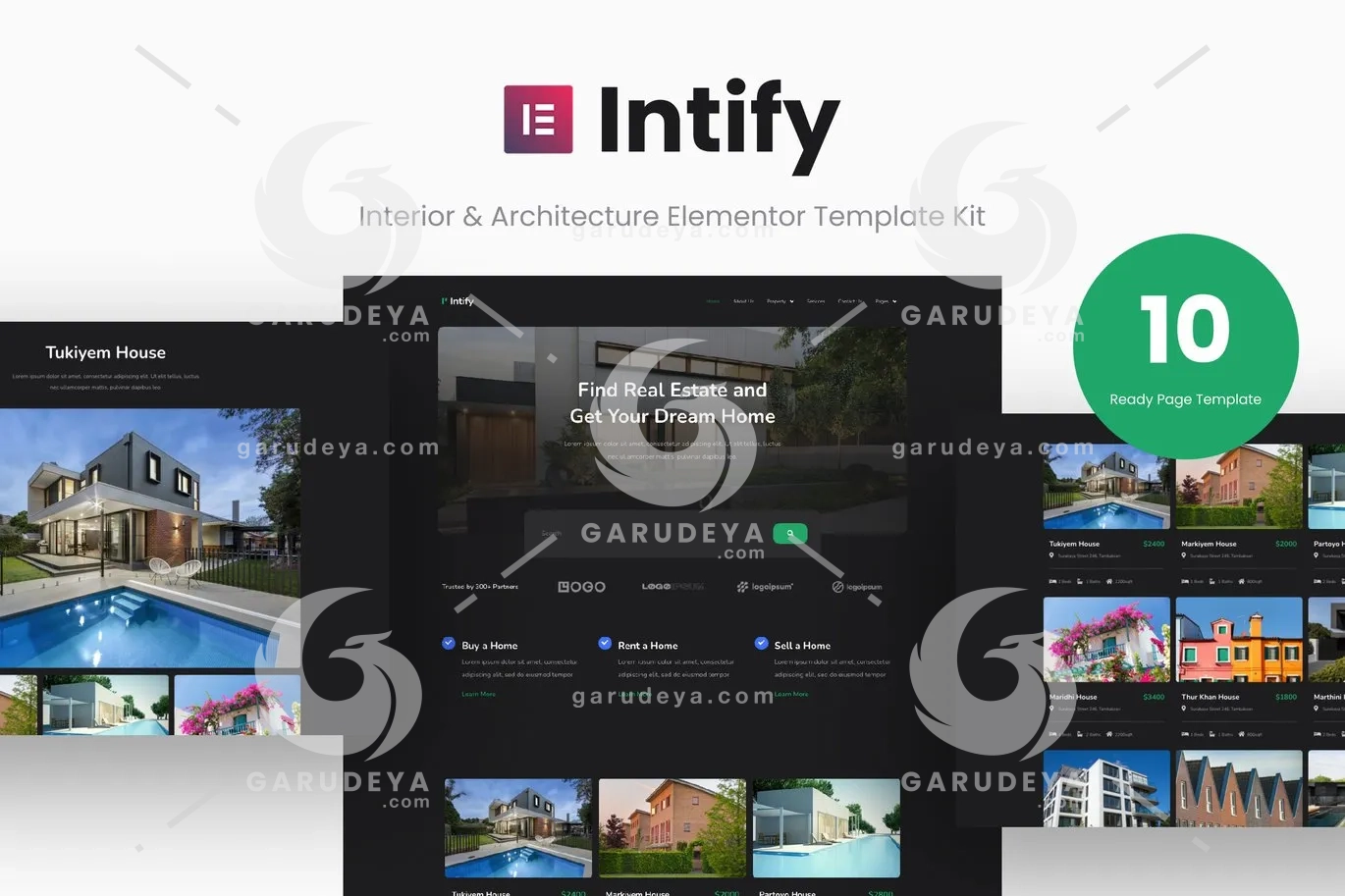 Intify – Real Estate Elementor Template Kit