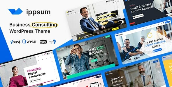 Ippsum – Business Consulting WordPress Theme