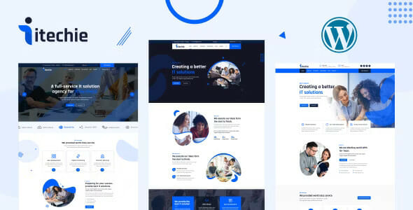 Itechie – IT Solutions and Services WordPress Theme