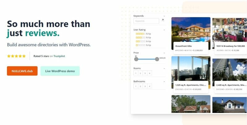 JReviews – WordPress directory and reviews plugin