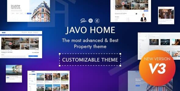 Javo Home – Real Estate, Property WordPress Theme