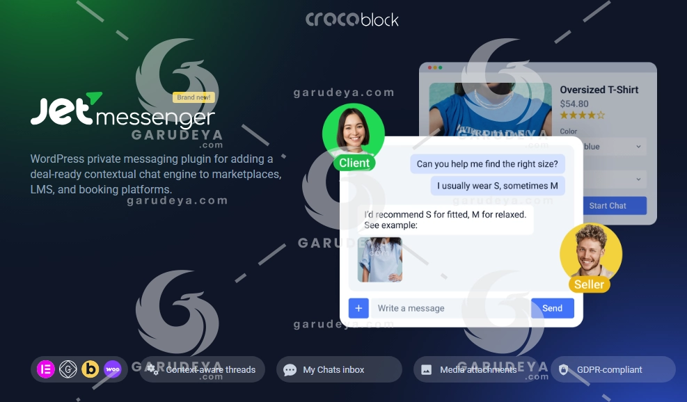 JetMessenger – WordPress Private Messaging Plugin
