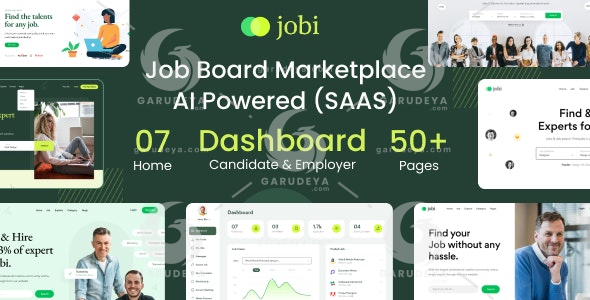 Jobi - Job Board Marketplace | AI Powered (SAAS)