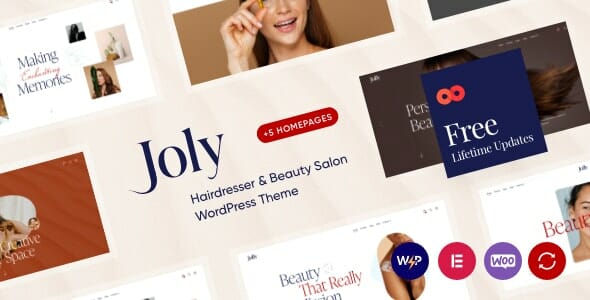 Joly - Hairdresser & Beauty Salon WordPress Theme