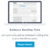 Kadence Reading Time Plugin