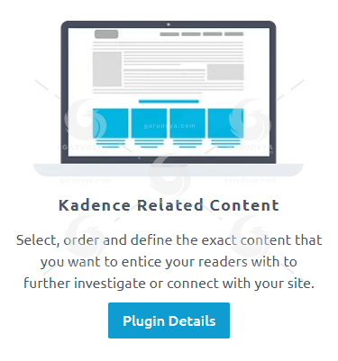 Kadence Related Content Plugin
