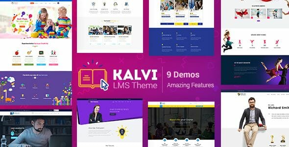 Kalvi - LMS Education Wordpress Theme