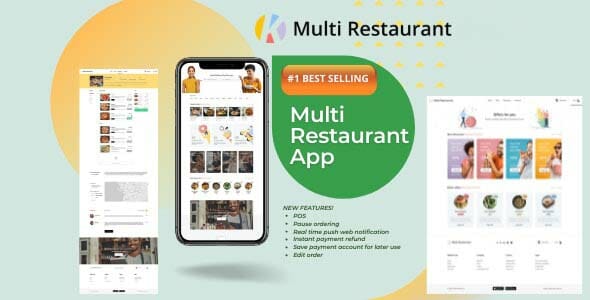 Karenderia Multiple Restaurant System Premium