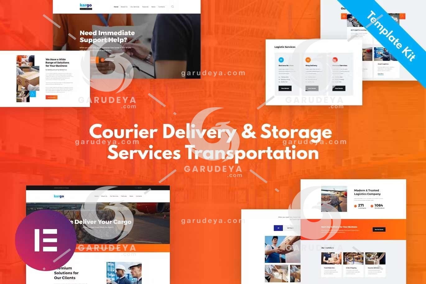 Kargo – Delivery & Storage Template Kit